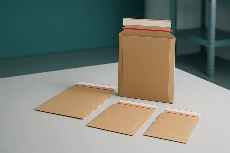 Versandtaschen aus Vollpappe Braun kaufen - KK Verpackungen