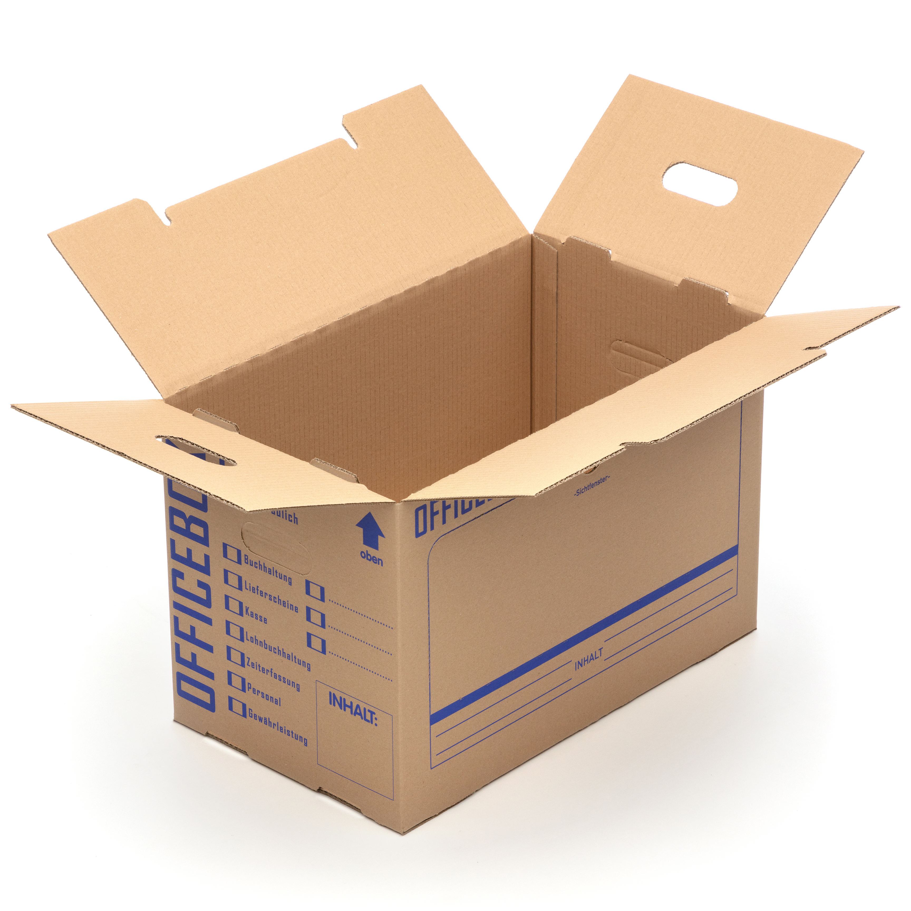 Officebox® Ordnerkarton Archivkarton Archivschachtel Archivbox Aktenkarton - Produktbild 3
