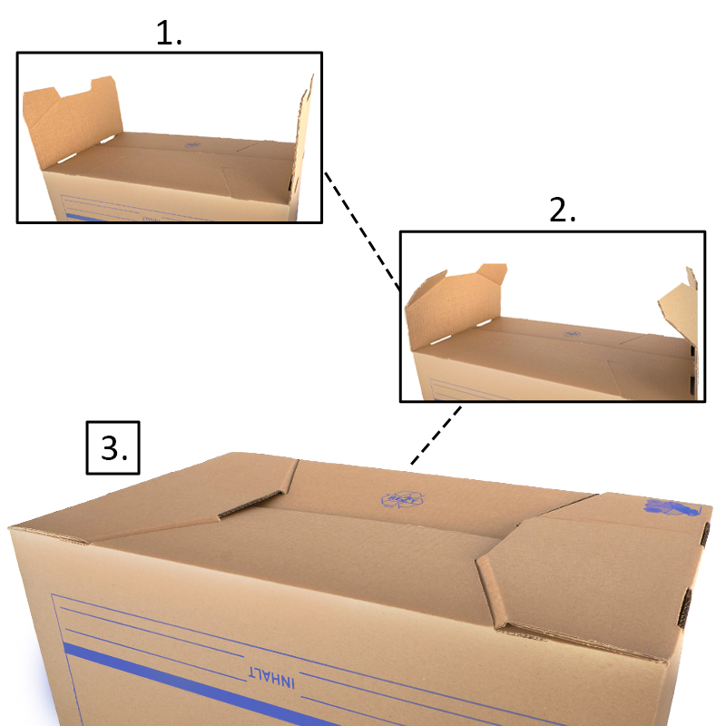 Officebox® Ordnerkarton Archivkarton Archivschachtel Archivbox Aktenkarton - Produktbild 5