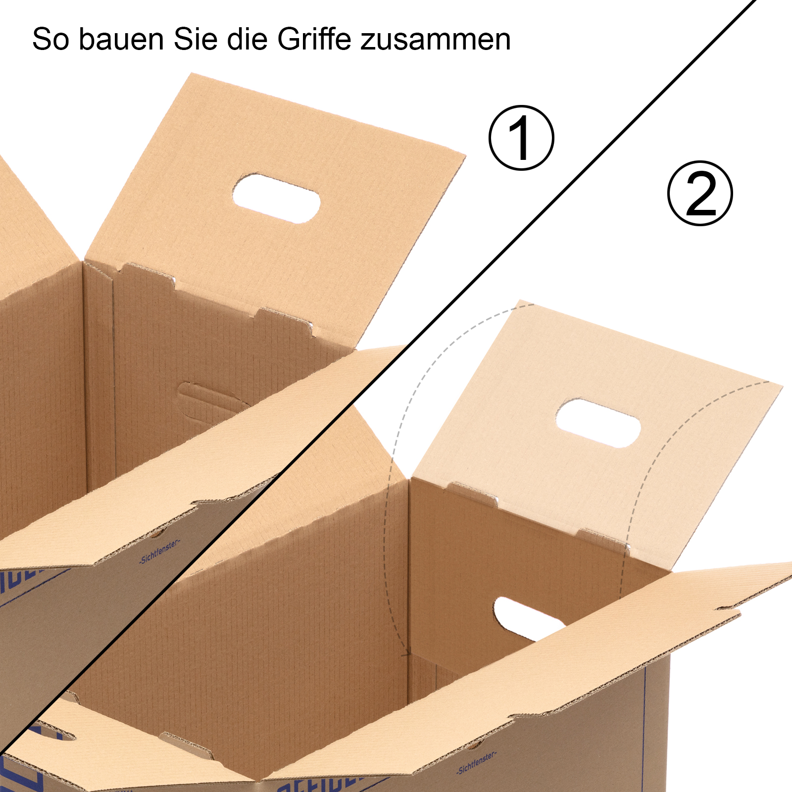 Officebox® Ordnerkarton Archivkarton Archivschachtel Archivbox Aktenkarton - Produktbild 6