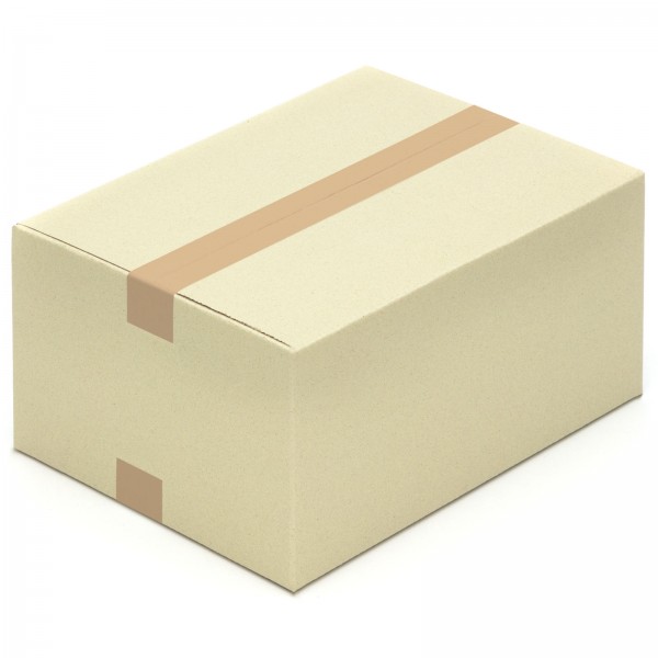 Graspapier-Karton Faltkarton 400 x 300 x 200 mm aus Graspapier