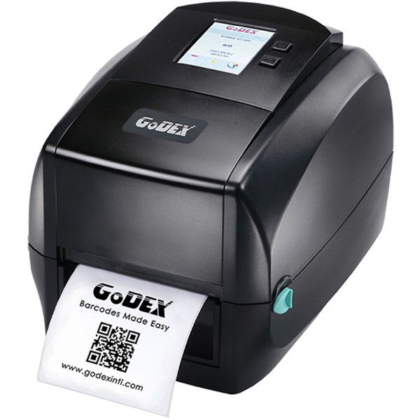 GoDEX Desktopdrucker RT860i 600 dpi USB LAN seriell Display