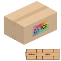 450x300x200 mm einwellige Kartons A3+ mit Digitaldruck