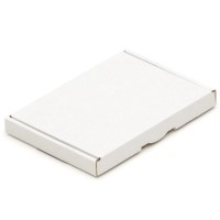 175x120x20 mm Großbrief Karton A6 (Außenmaß), weiß
