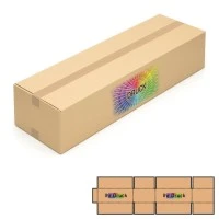 1000x300x200 mm zweiwellige Kartons mit Digitaldruck
