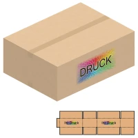 800x600x300 mm zweiwellige Kartons mit Digitaldruck