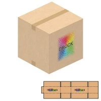 400x400x400 mm zweiwellige Kartons mit Digitaldruck