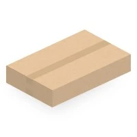 550x350x100 mm einwellige Kartons