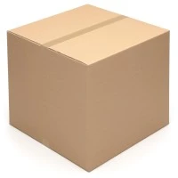 600x600x600 mm zweiwellige Kartons (Außenmaß) quadratisch