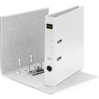 Ordner A4 5 cm PP Kunststoff Weiss Aktenordner Briefordner