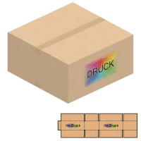 600x600x300 mm zweiwellige Kartons mit Digitaldruck