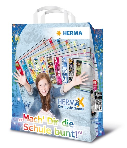 HERMA 7900 1000x Papiertragetaschen Schule