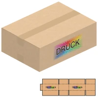 430x310x150 mm zweiwellige Kartons A3+ mit Digitaldruck
