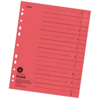 Trennblätter DIN A4 aus Manilakarton 230 g/m² Rot