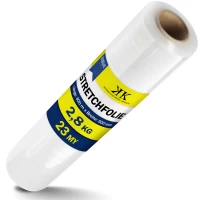 Hand Stretchfolie 23my 500 mm x 300 lfm Transparent