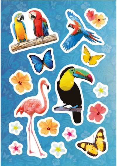 HERMA 15215 10x Sticker MAGIC Paradies, Folie