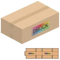 450x280x150 mm zweiwellige Kartons mit Digitaldruck