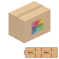 410x270x290 mm zweiwellige Kartons mit Digitaldruck