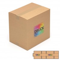 400x300x400 mm einwellige Kartons (Außenmaß) mit Digitaldruck