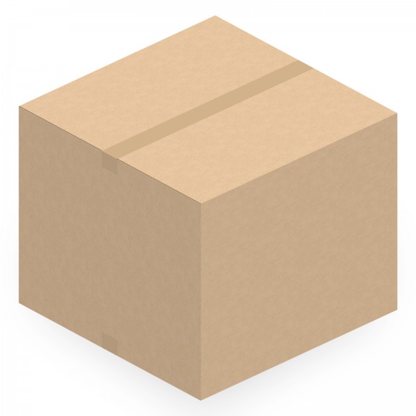 650x650x650 mm zweiwellige Kartons