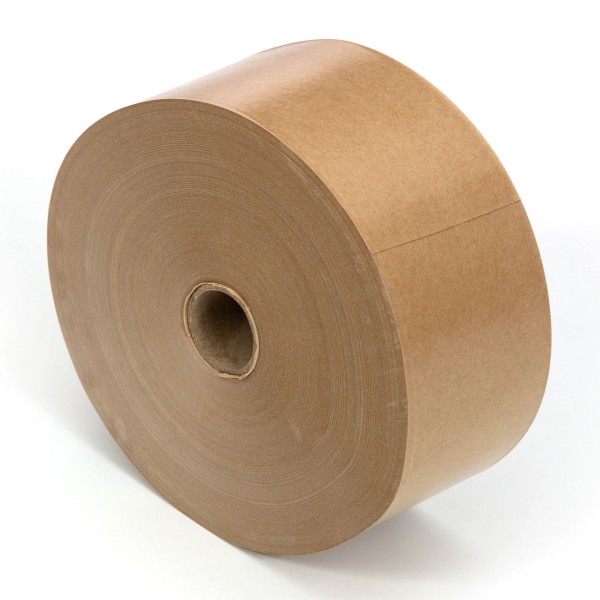 Nassklebeband Papierklebeband 60mm x 200m Packband 60 g/m² Braun