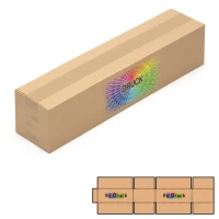 Faltkarton 600 x 130 x 130 mm mit Digitaldruck