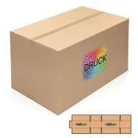 1000x600x600 mm zweiwellige Kartons (Außenmaß) mit Digitaldruck