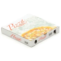 Pizzakarton 200 x 200 x 30 mm "Cuboxale" Weiß