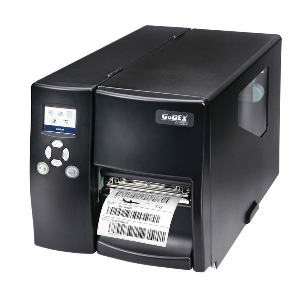 GoDEX Industriedrucker EZ2350i 300 dpi Lineraufwickler USB LAN s