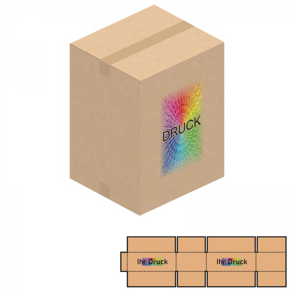 335x300x150-450 mm einwellige Kartons mit Digitaldruck