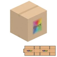 500x500x200-500 mm zweiwellige Kartons mit Digitaldruck