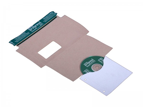 CD-Mailer DIN lang mit Archivtasche Fenster rechts