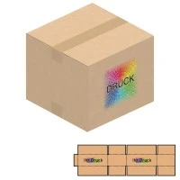 300x300x250 mm einwellige Kartons mit Digitaldruck