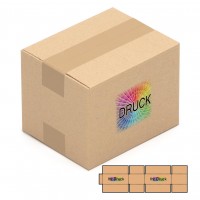 190x150x140 mm einwellige Kartons mit Digitaldruck