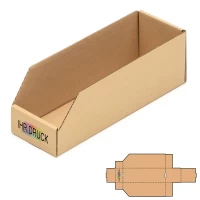 Regalkarton 300 x 100 x 100 mm (Außenmaß) mit Digitaldruck