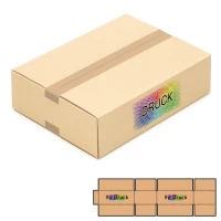 Faltkarton 400 x 300 x 100 mm (2-wellig) mit Digitaldruck
