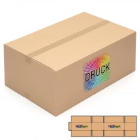 Faltkarton 700 x 450 x 290 mm (2-wellig) mit Digitaldruck