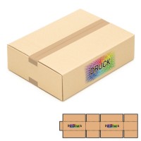 400x300x100 mm zweiwellige Kartons mit Digitaldruck
