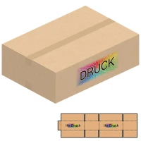650x450x200 mm einwellige Kartons A2+ mit Digitaldruck