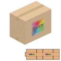 400x250x300 mm einwellige Kartons mit Digitaldruck