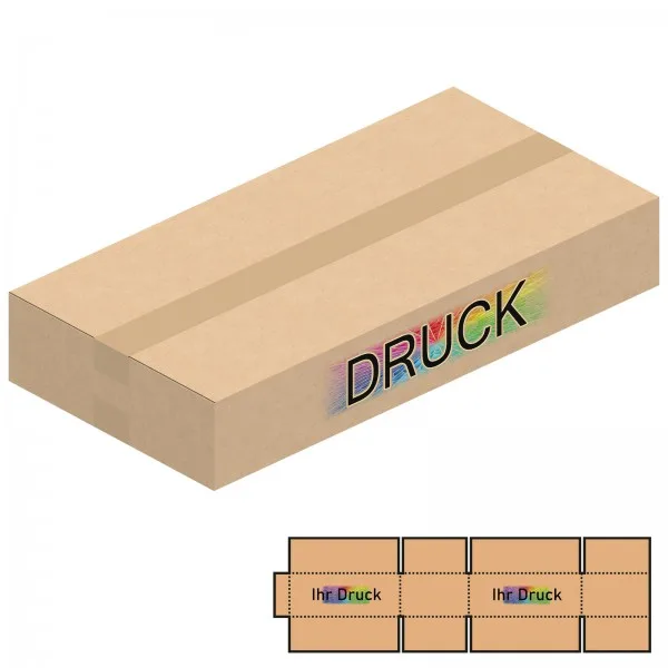 600x300x100 mm zweiwellige Kartons mit Digitaldruck