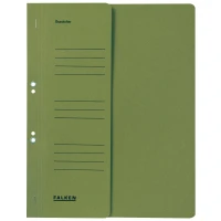 Ösenhefter DIN A4 1/2 Vorderdeckel kaufmännische Heftung Grün