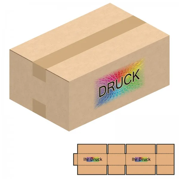 700x450x145-290 mm zweiwellige Kartons mit Digitaldruck
