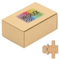 160x105x65 mm einwellige Faltschachtel mit Digitaldruck