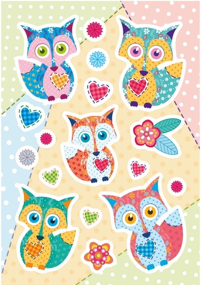 HERMA 15213 10x Sticker MAGIC Frühlings Fuchs, Seide
