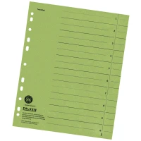 Trennblätter DIN A4 aus Manilakarton 230 g/m² Grün