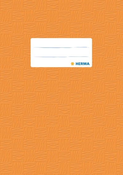 HERMA 7424 2500x Heftschoner PP A5 gedeckt/orange