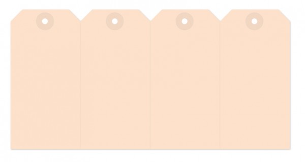 HERMA 6024 Anhängezettel 60x120 mm 4er Streifen mit Pappöse 1000
