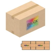 492x292x284 mm zweiwellige Kartons mit Digitaldruck