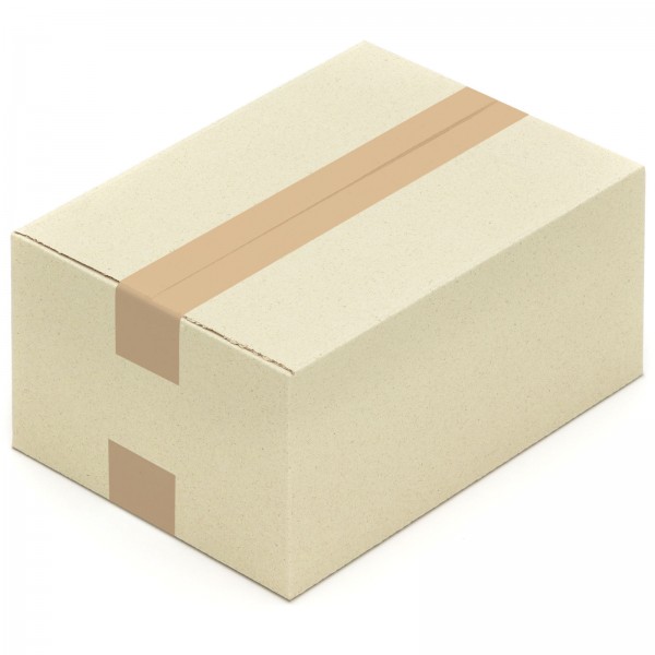 Graspapier-Karton Faltkarton 300 x 215 x 140 mm aus Graspapier